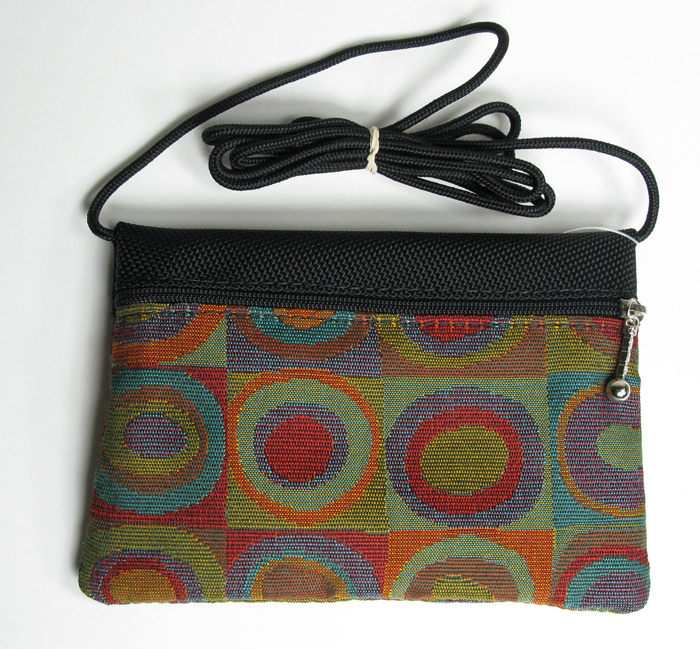 2-Zip Tapestry Bag - 6 1/4